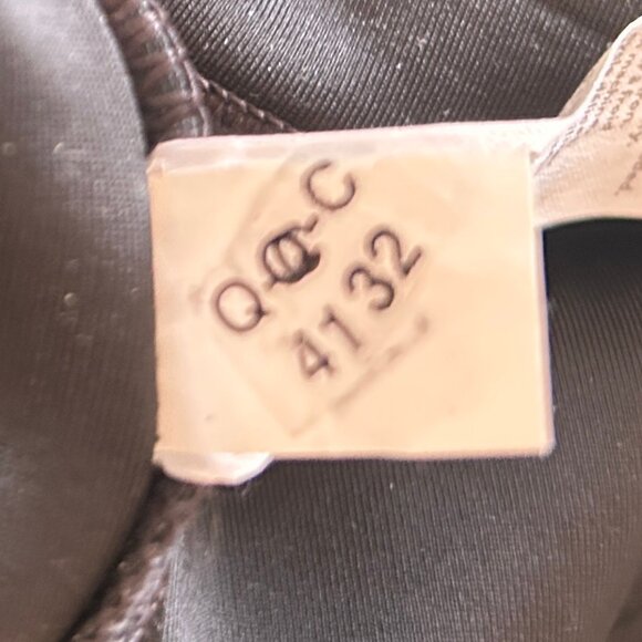 SPANX black faux leather leggings sz XL - Picture 13 of 13